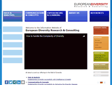 Tablet Screenshot of diversity-consulting.eu